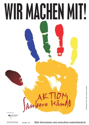 Herzerfrischend Aktion-saubere-Hände-e1434286362734 Aktion Saubere Hände - mehr als eine Aktion Hygiene  Tag der sauberen Hände Hygienetag Hygiene Händedesinfektion Aktion Saubere Hände 